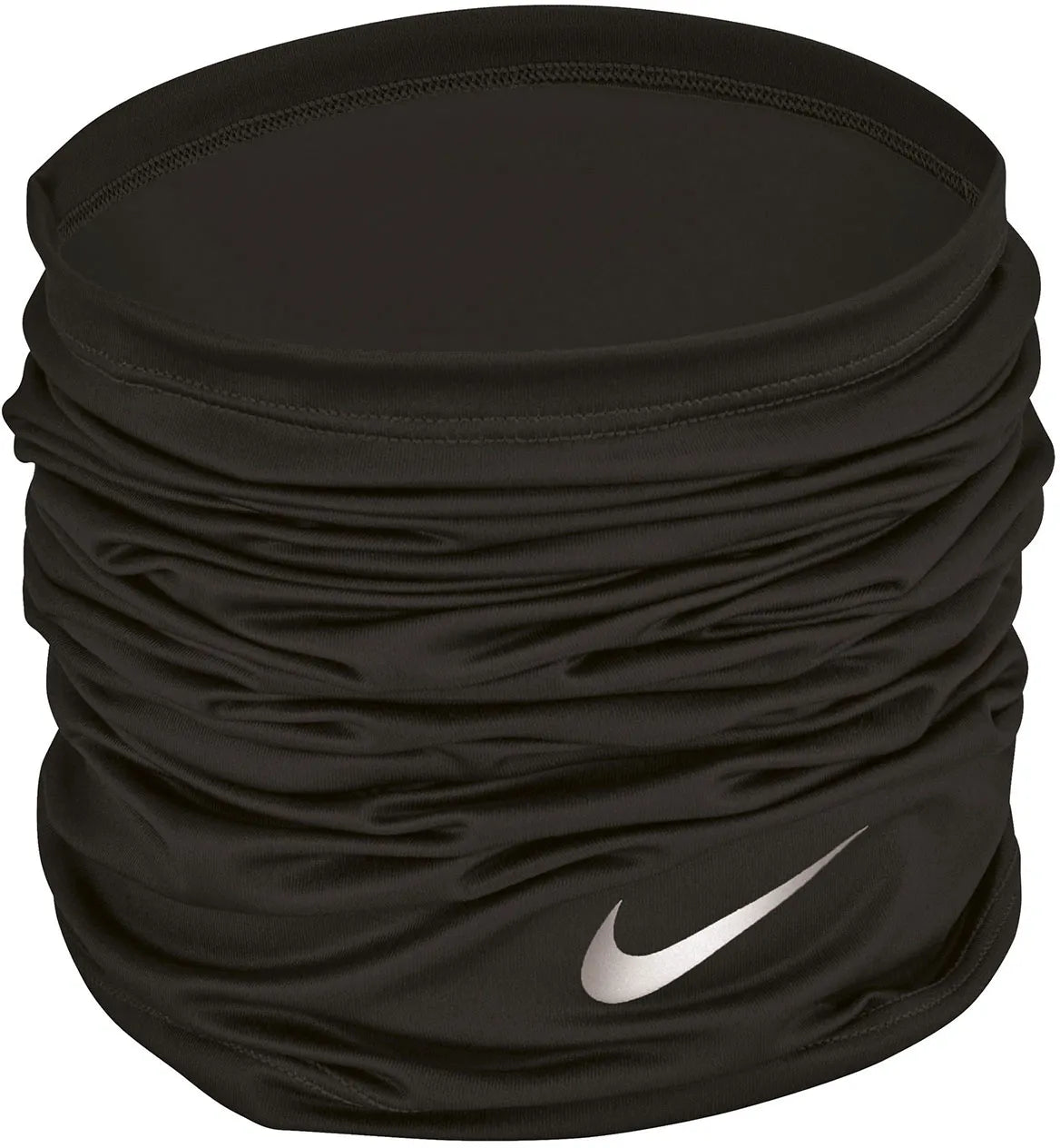 Braga de cuello Nike Dri-fit Wrap 2.0 Negro-plata Negro
