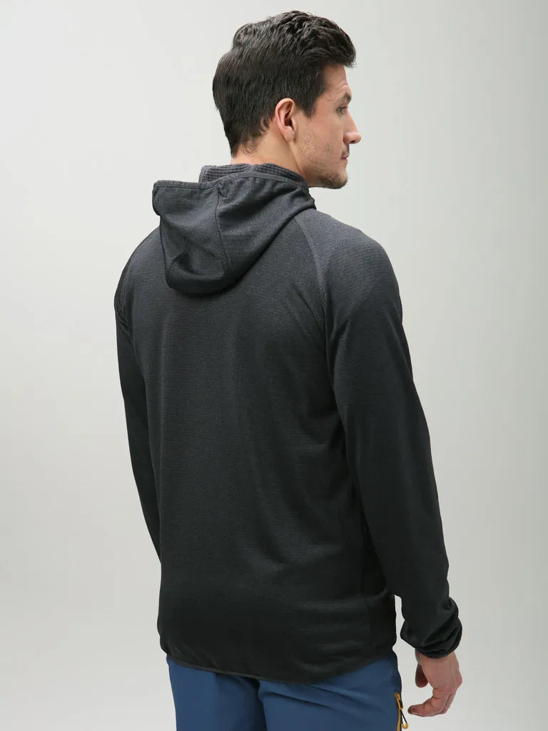 Мъжки технически суичър Loap Moher Dark Grey Grey