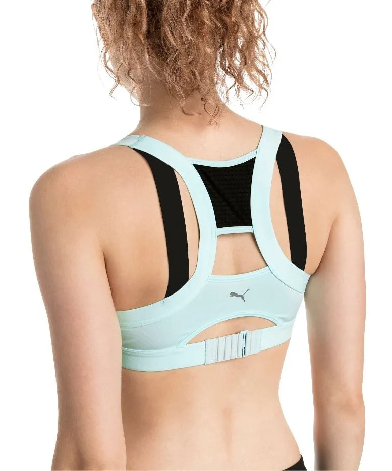 Sutien sport pentru femei puma density bra h mint blue 38-ab
