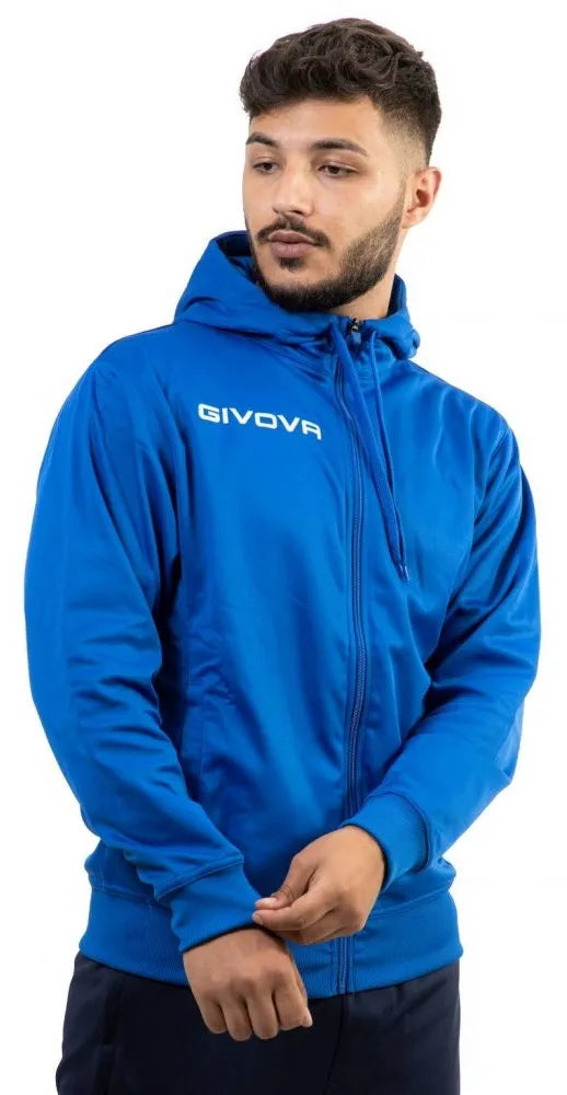 Sport-Sweatshirt Givova Polarfleece 500 Blau