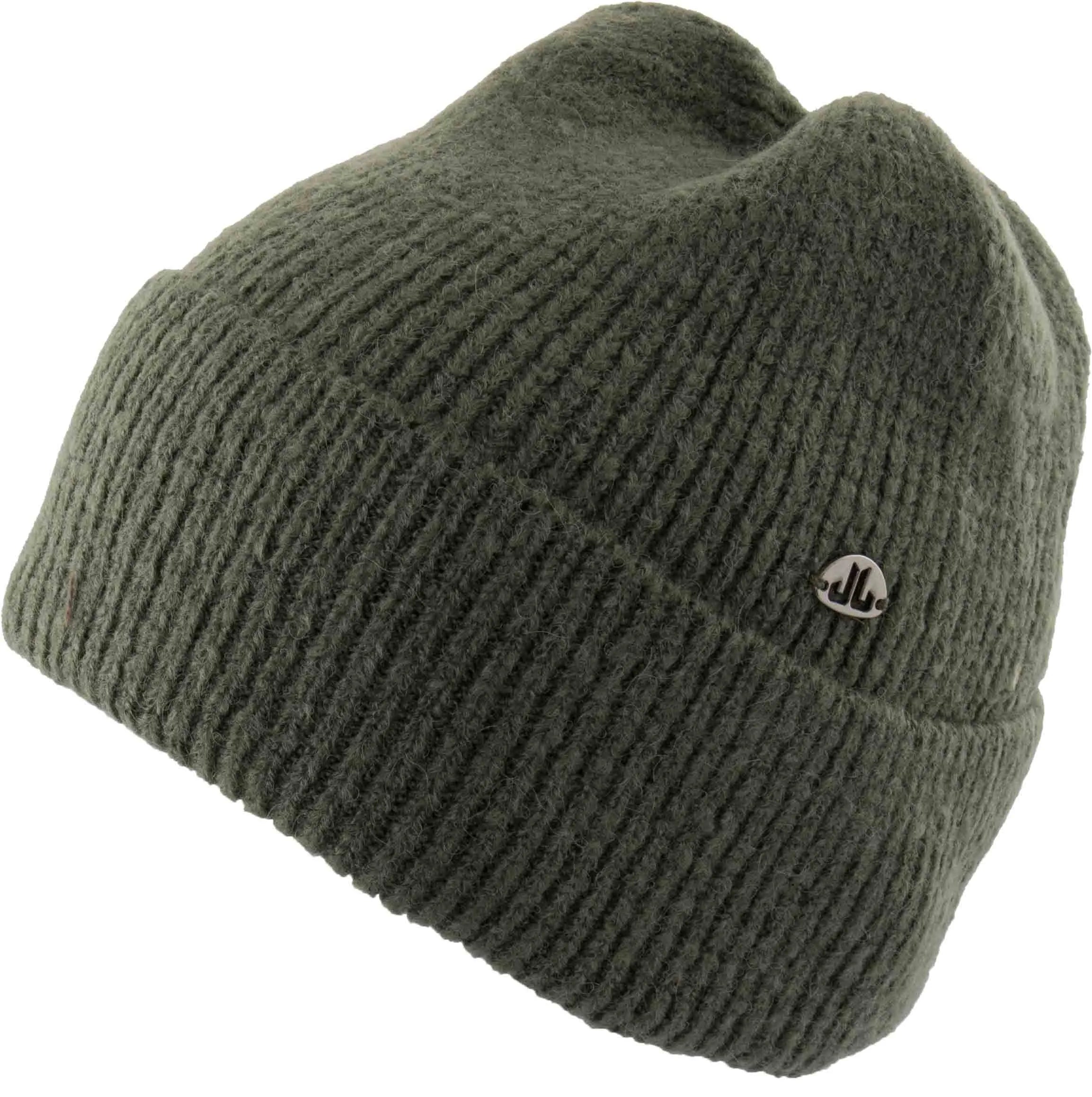Gorro de invierno mujer jail jam basic sombrero de fieltro verde militar