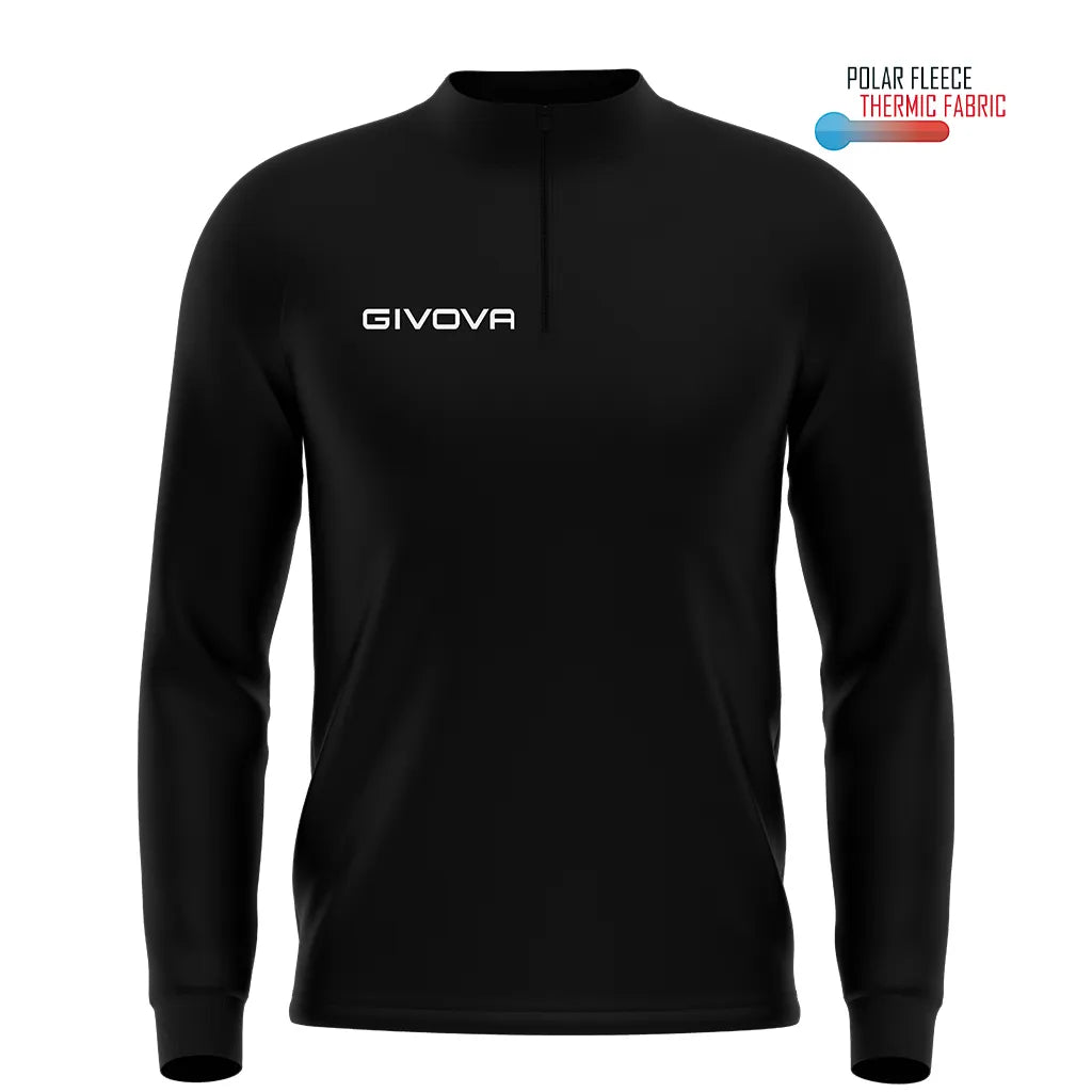 Sport-Sweatshirt Givova Maglia Tecnica Schwarz
