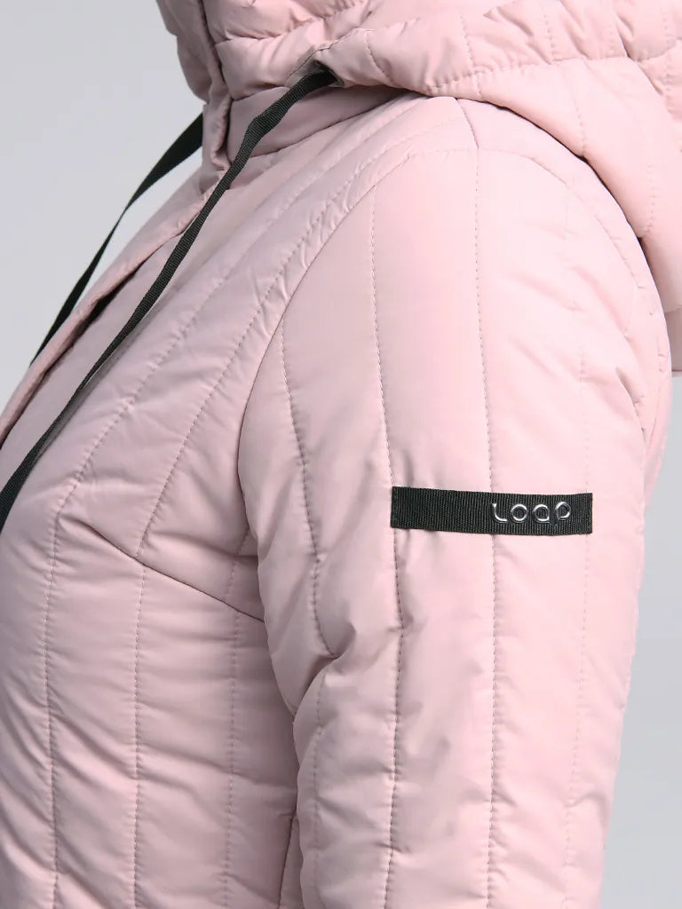 Női télikabát cipó jenina rózsaszín l