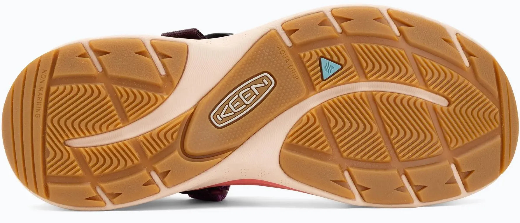 Damensandalen Keen Wmns Leiki OT Sandal Plum Perfect/Dubarry Pink 39