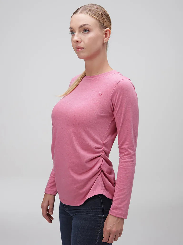 Damen-T-Shirt Loap Baxana Pink