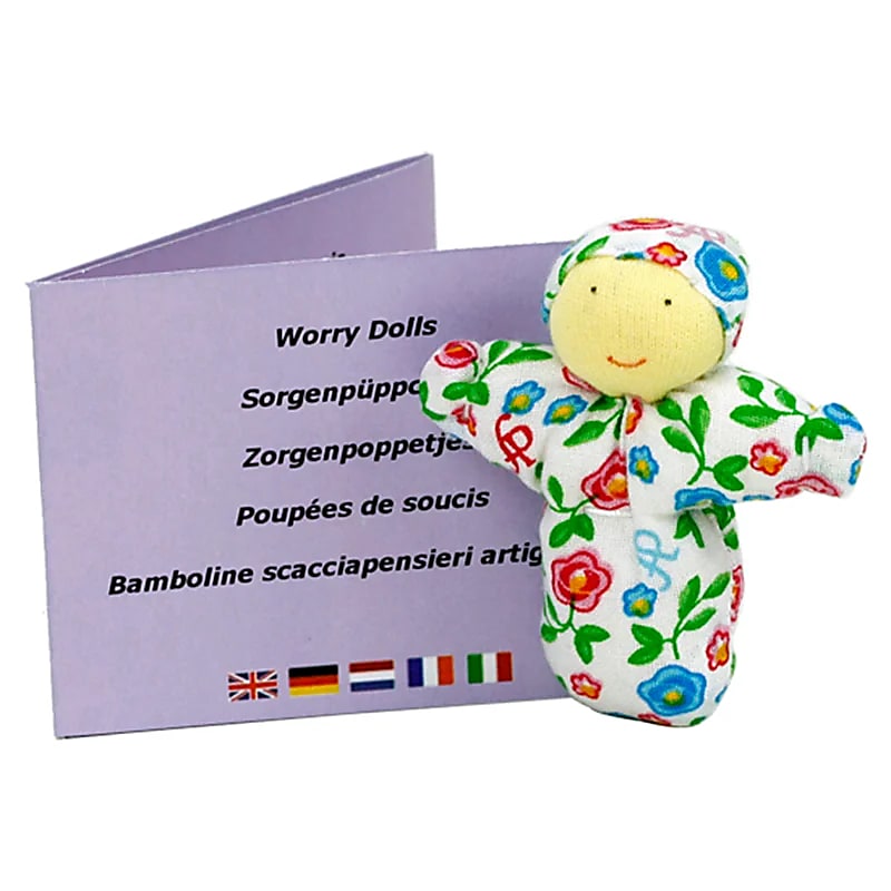 Panenky Worry Handmade --balení 12ks - 7x5,5 cm