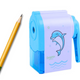 Dolphin Crank Sharpener Blue