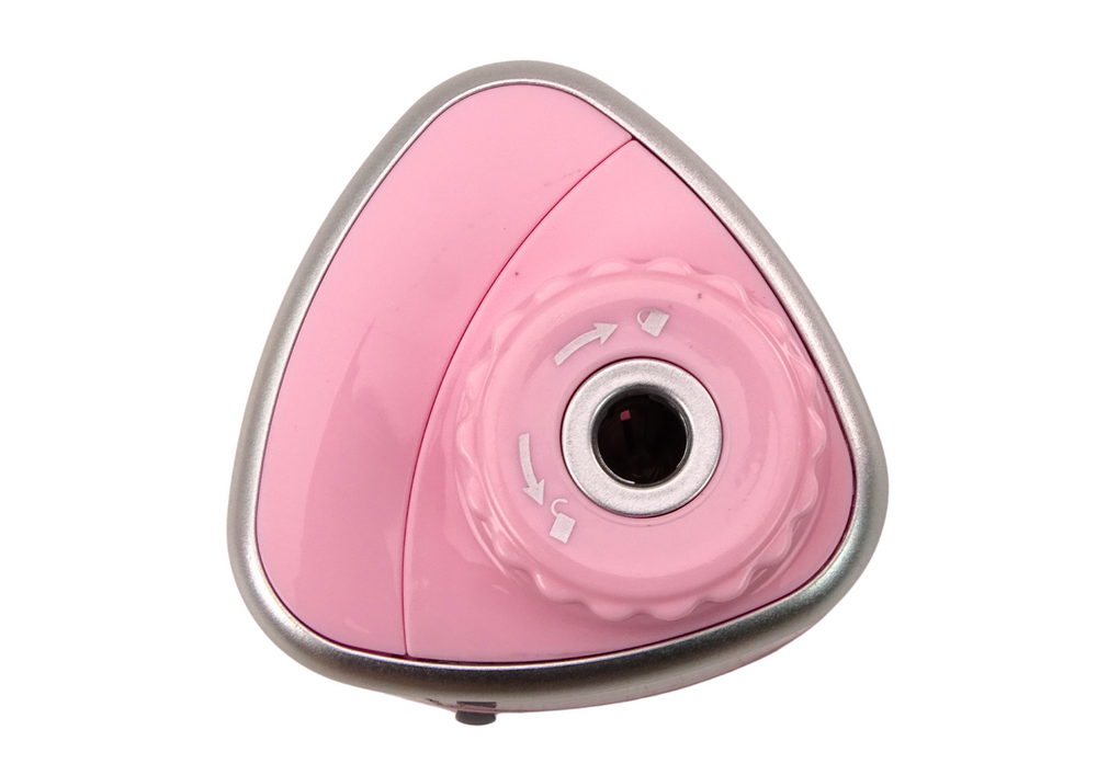 Electric Pink Sharpener For Crayons And Pencils 6-8 Mm