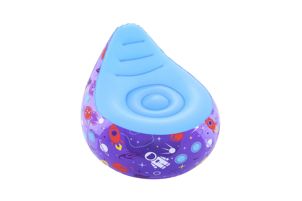 Kosmos Led Inflatable Chair 72 X 72 X 64 Bestway 75122 Purple