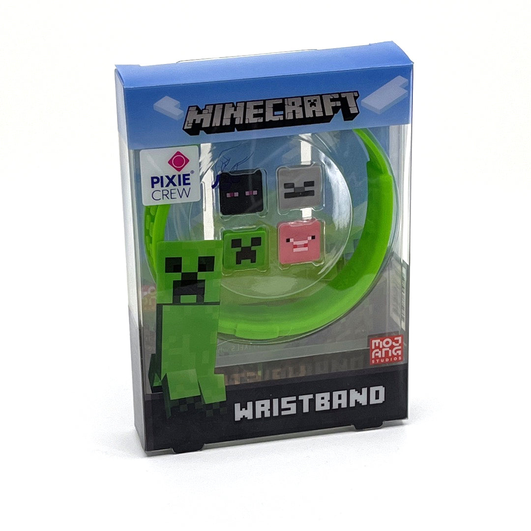 Pulsera Pixie Crew & Minecraft Verde