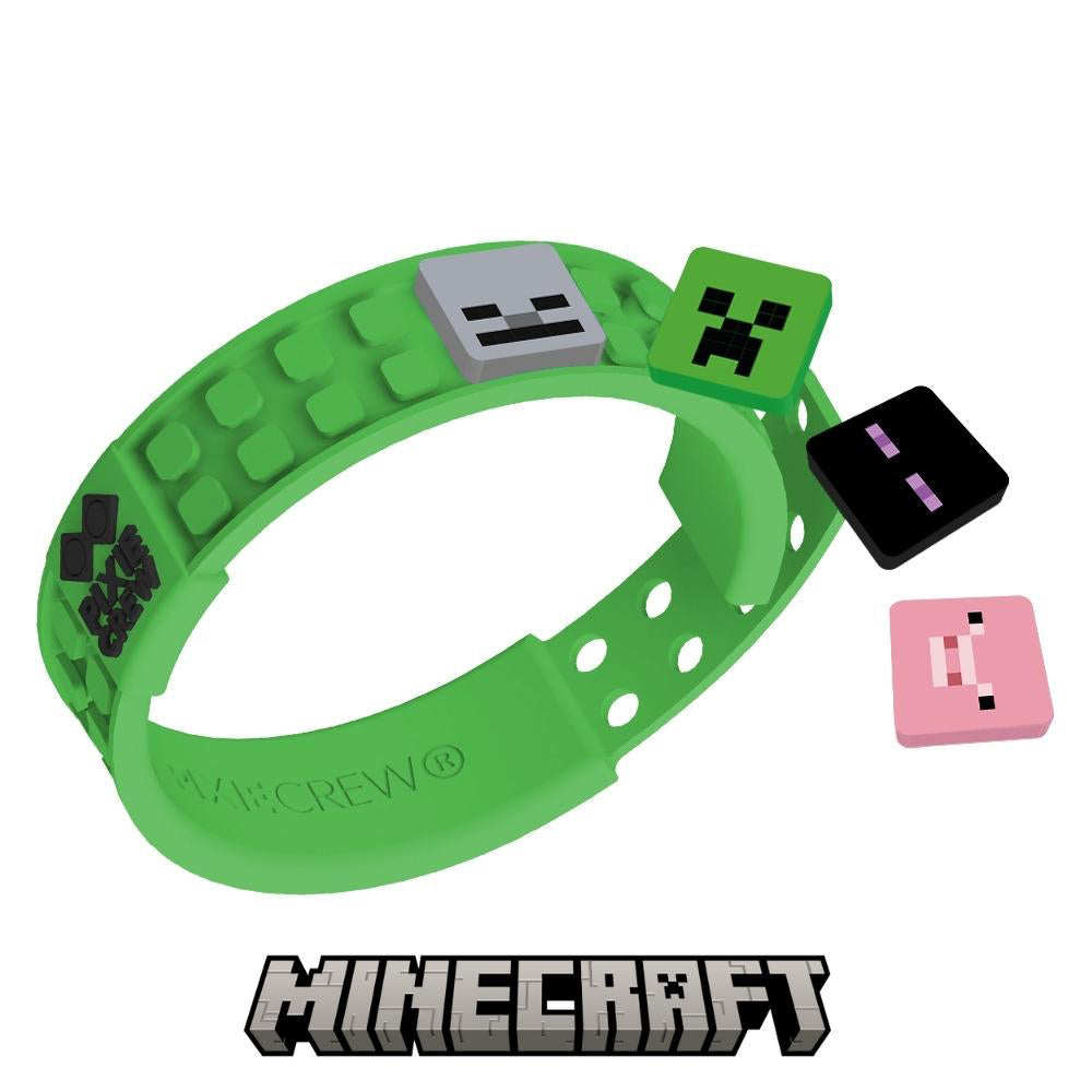 Pulsera Pixie Crew & Minecraft Verde