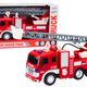Fire Truck With Boom 1:16 Lights Sounds Water Drive Red