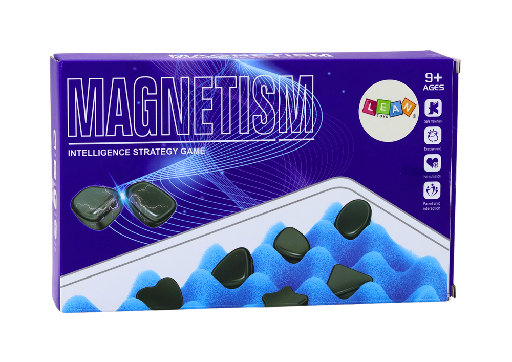 Strategisches Brettspiel mit Magnetsteinen und Schach