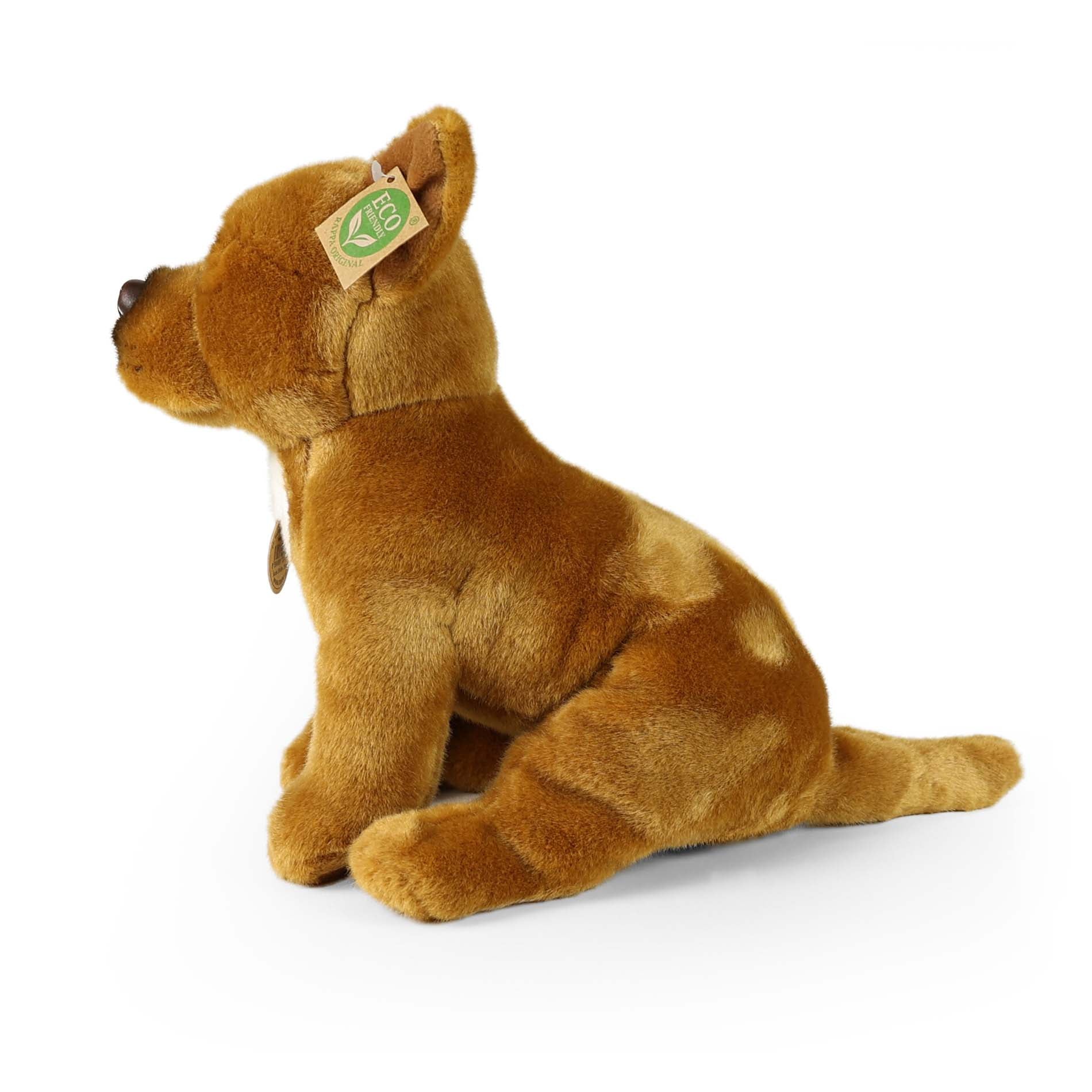 Plush Staffordshire Bull Terrier Brown 30cm Eco-f.