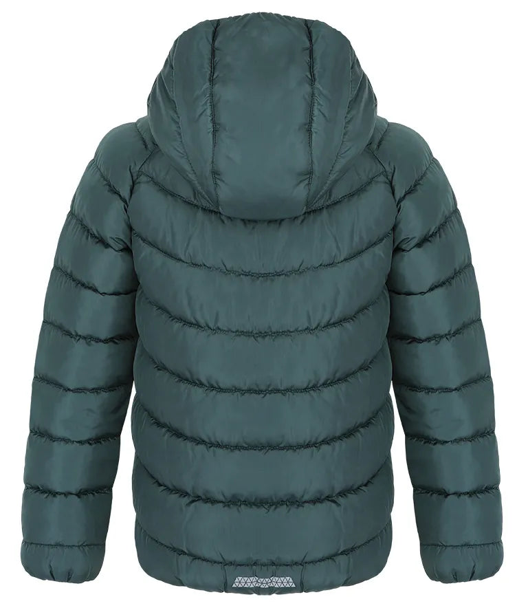 Kinderjacke Loap Insum Dunkelgrün