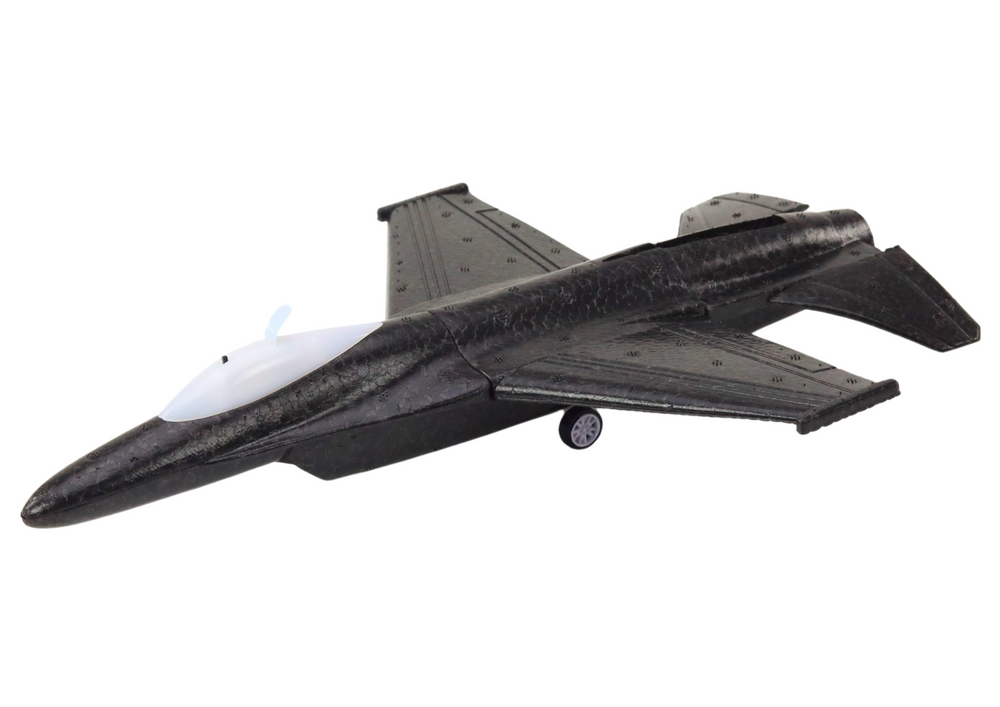 Lanzador de aviones con pistola de dardos 2 en 1, color azul