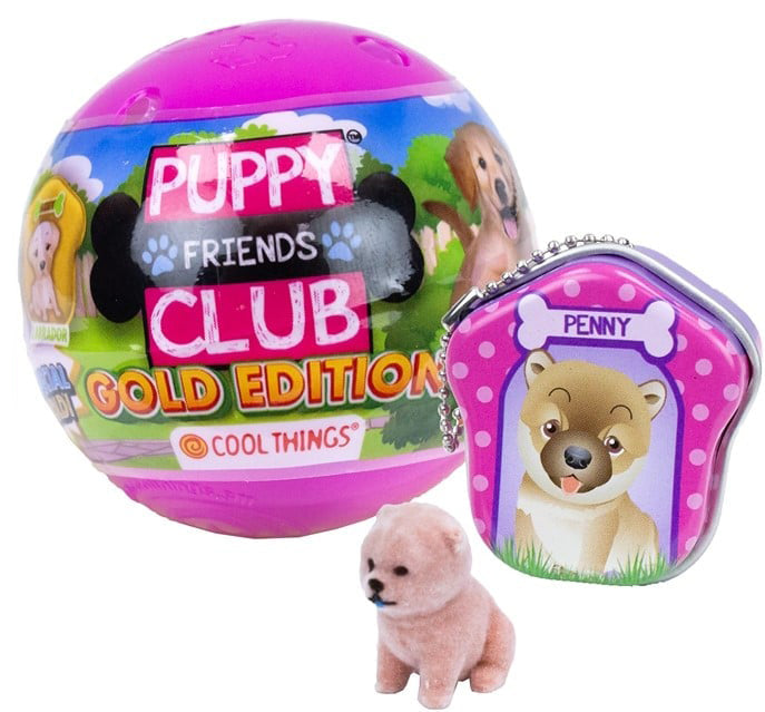 Dog Figurine In Capsule/ball