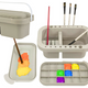 Brush Washer Storage Container Organizer