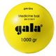 Medizinball Gala Kunststoff 1 kg Gelb