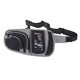 Marsupio da trekking e sportivo con custodia per cellulare 3702 Nero
