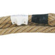 Kletterseil aus 100 % Jute, Durchmesser 35 mm, Beige