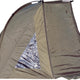 Biwak wędkarski - Shelter Sedco 260x115+80x120 cm Khaki