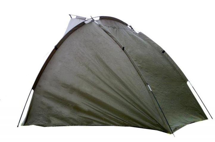 Biwak wędkarski - Shelter Sedco 260x115+80x120 cm Khaki