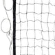 Volleyballnet med stålkabel 4001n Sedco Sort 9,7 X 1 M Sort