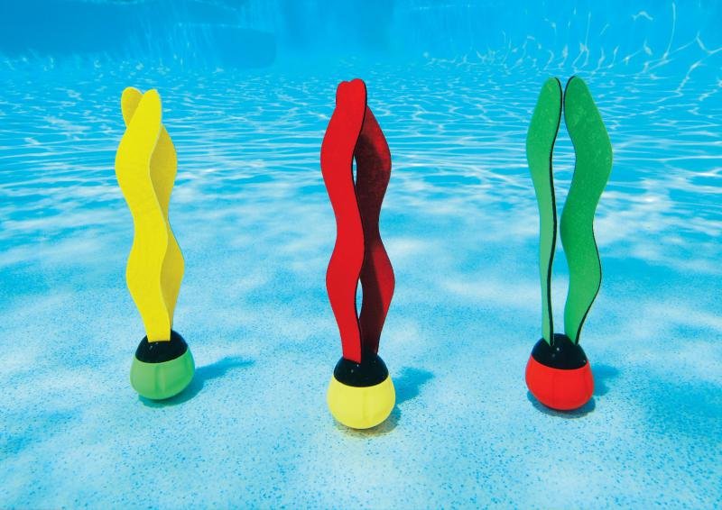 Intex 55503 3pcs Balls With Ribbon For Diving