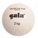 Plastic Medicine Ball 2 Kg Gala Color White