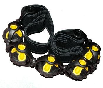 Masážní pás s popruhy Rs11 Sedcoyellow/black Black