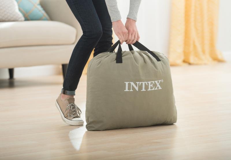 Letto Gonfiabile Intex Deluxe 64136 152x203x42 Cm