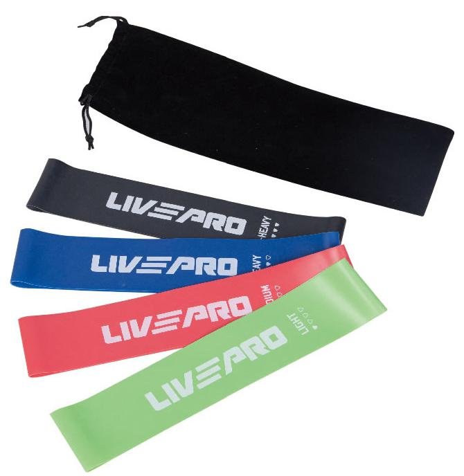 Weerstand Fitness Aërobe Rubber Livepro Set 4 St