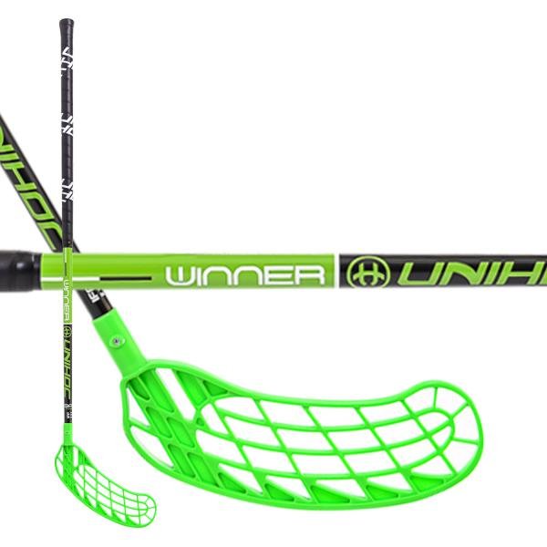 Kij do unihokeja Unihoc Winner 96 cm, prosty, zielony