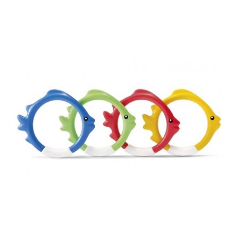 Intex Fish Diving Rings | 4-es készlet