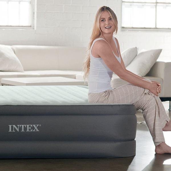 Letto Gonfiabile Intex 64906 Premaire Queen 152x203x46 Cm