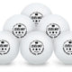 Bolas de tênis de mesa Sedco para Champion 3*** Cell Free 6pcs branco