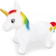 Aufblasbarer Einhorn-Hüpfer Mondo 09132 Weiß