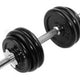 Barra Sedco Barbell 15 Kg Aço Cromado Preto