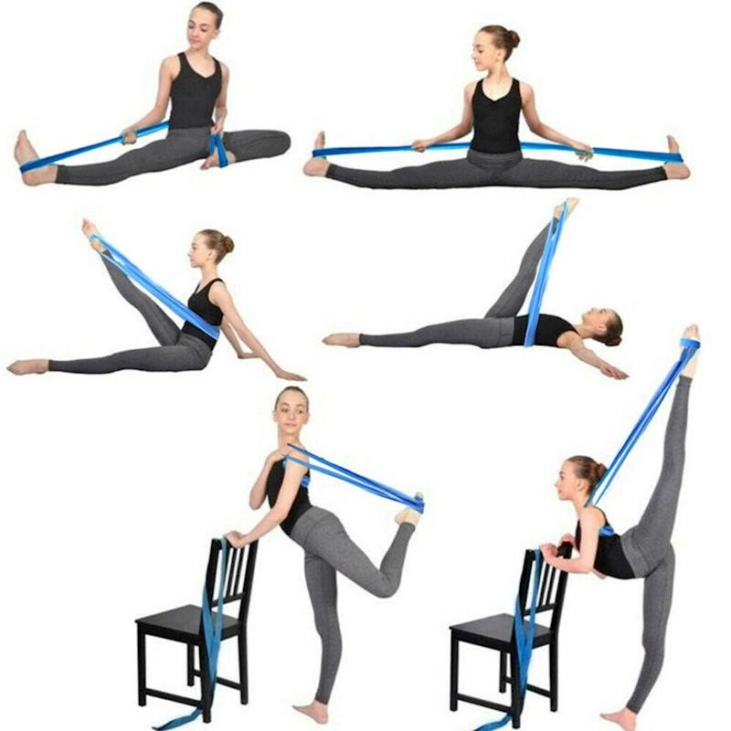 Weerstandstraining / Aërobe elastiekjes Sedco Set 3 stuks - 120x15 Cm