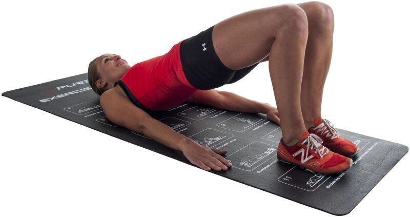 P2i Exercise Mat 182x61x0.4 Cm