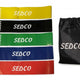 Set Di Elastici Di Resistenza Fitness Sedco Set 5 Pezzi Livello
