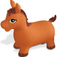 Inflatable Jumping Horse Mondo 09689 Brown