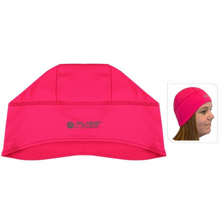 Reflektierende Laufkappe M/L Rosa M/L