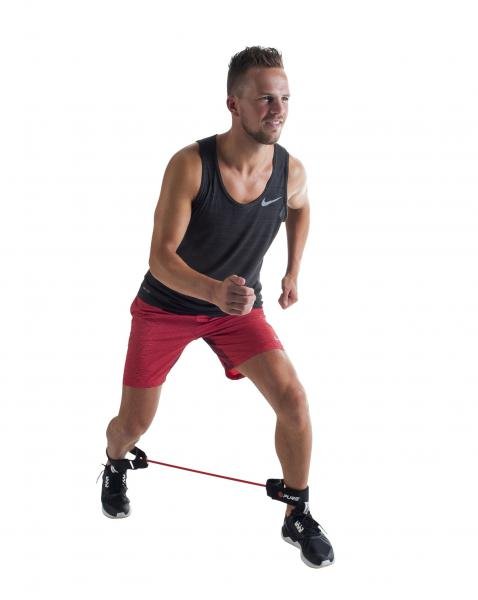 Pure2improve Lateral Trainer Resistance Training Expander Rød