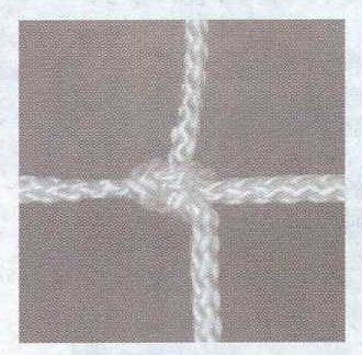 Florbalová síť na branky 160x115 červená