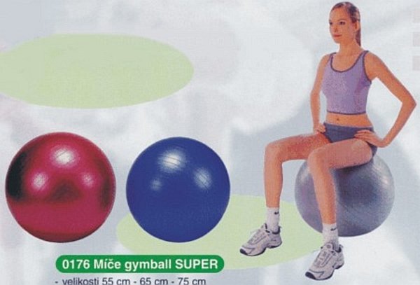 Gymnastický míč 65 cm Sedco Super Pink