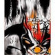 Skateboard Utop Skull Maple 31x8 Spartan Black