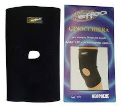 Bandage de genou - Néoprène 795 Noir S AVEC