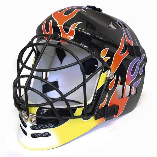 Floorball Keepersmasker Sedco Zilver